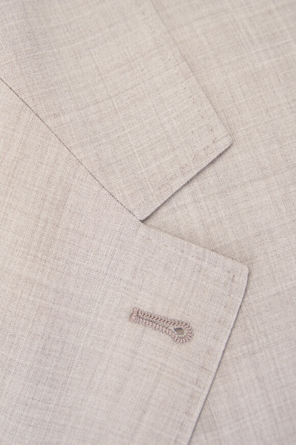 Brunello Cucinelli Light Brown Wool Separate Suit Jacket - view 5