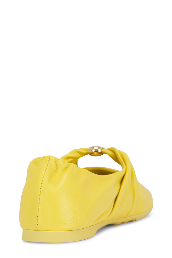 Loewe Dandelion Soft Leather Ballerina Flat - view 4