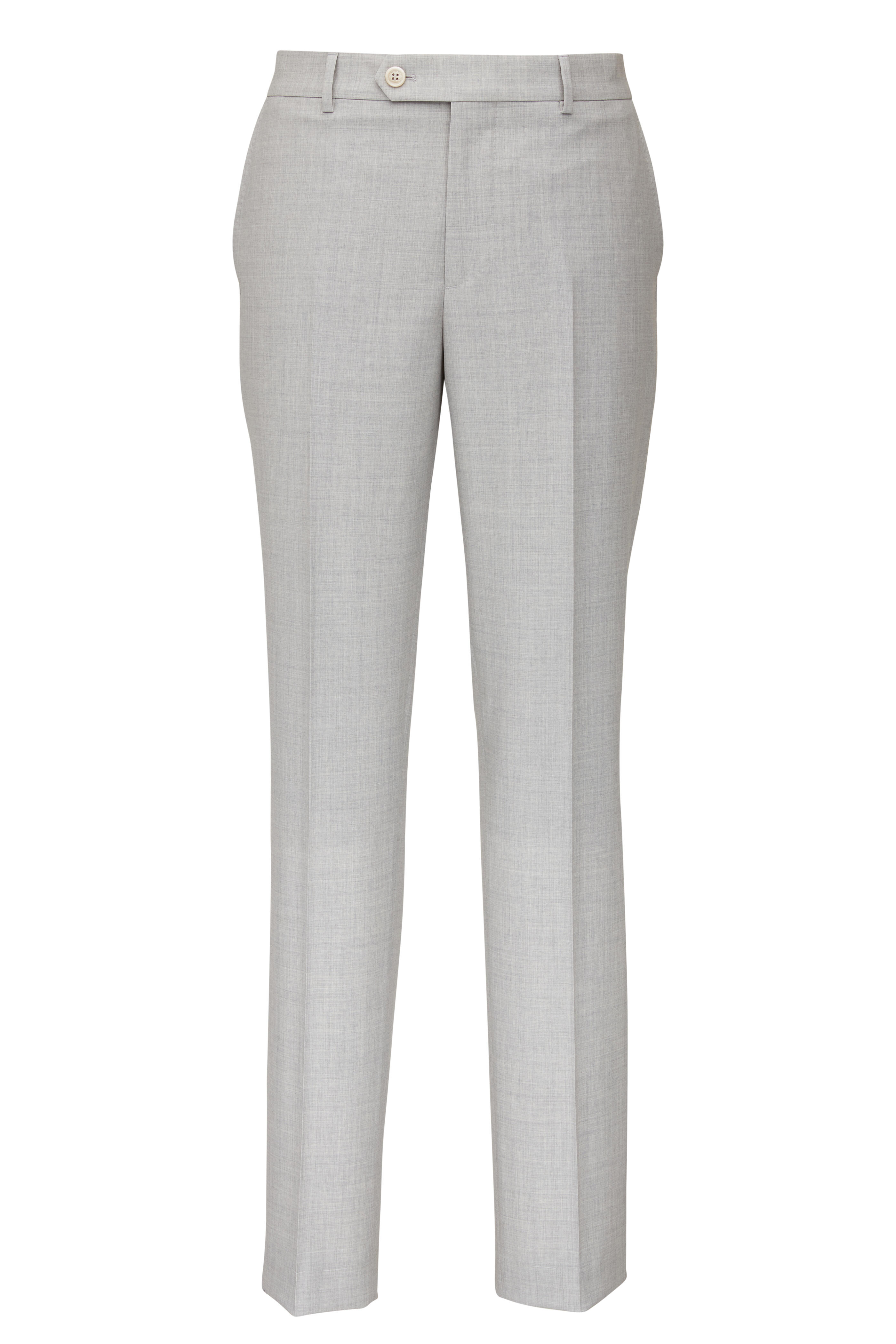 Brunello Cucinelli - Pearl Gray Wool Suit