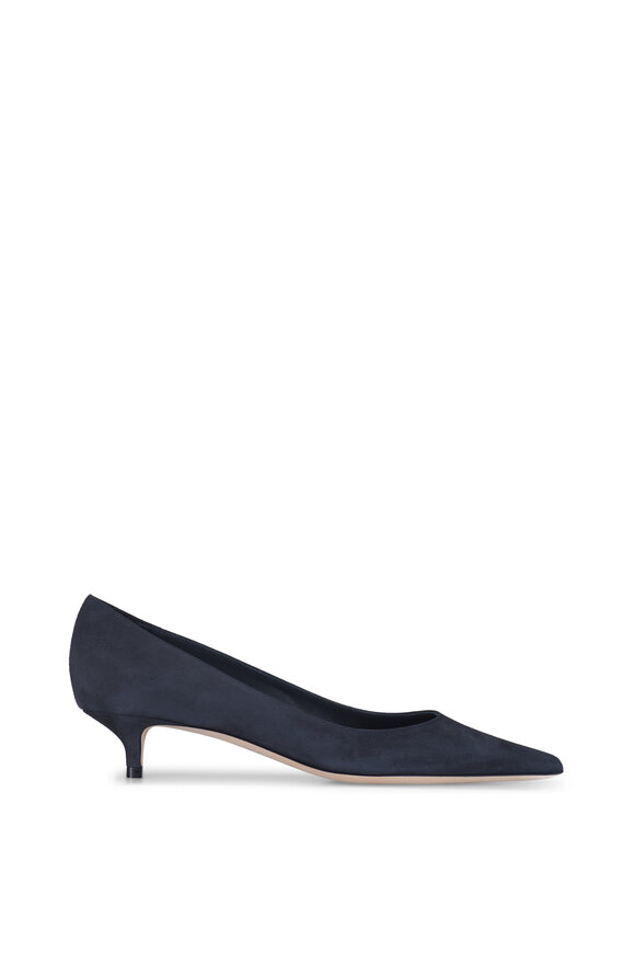 Jimmy Choo Amelia Graphite Suede Pump, 35mm - view 3
