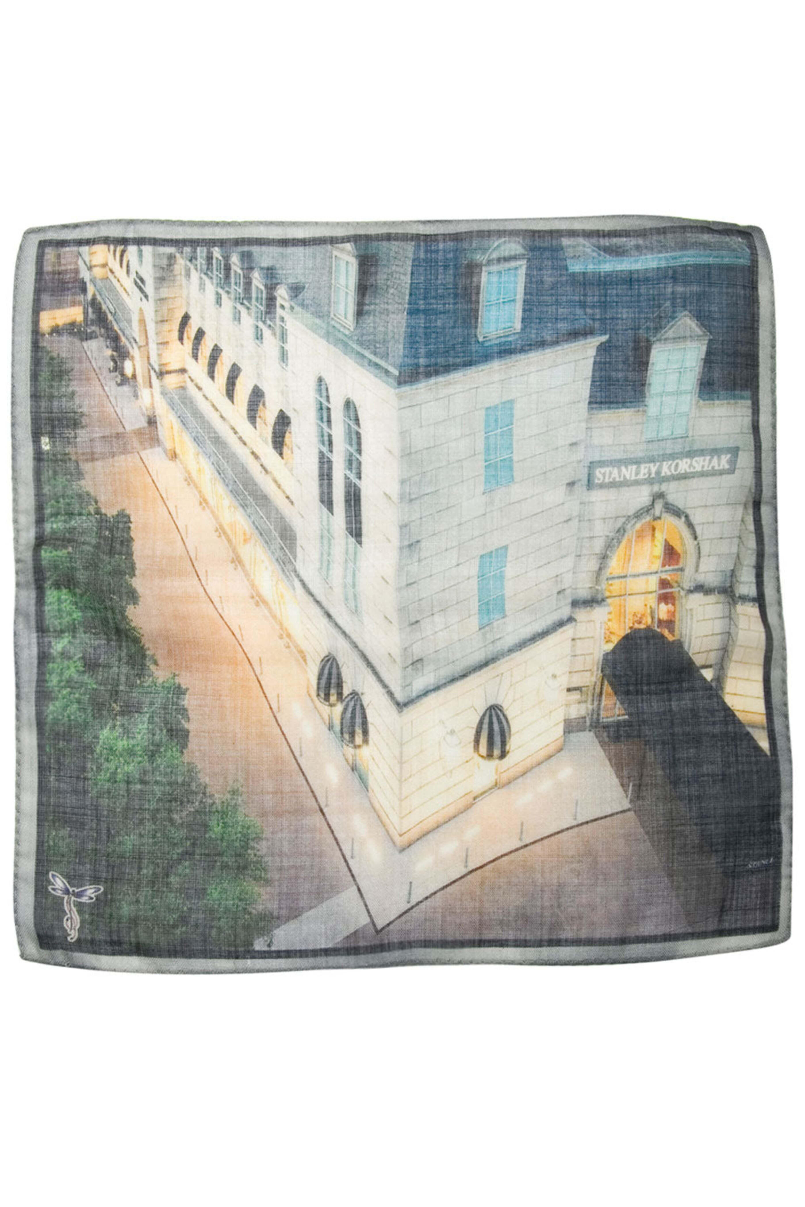 S.t.e.p. Usa - Stanley Korshak Pocket Square