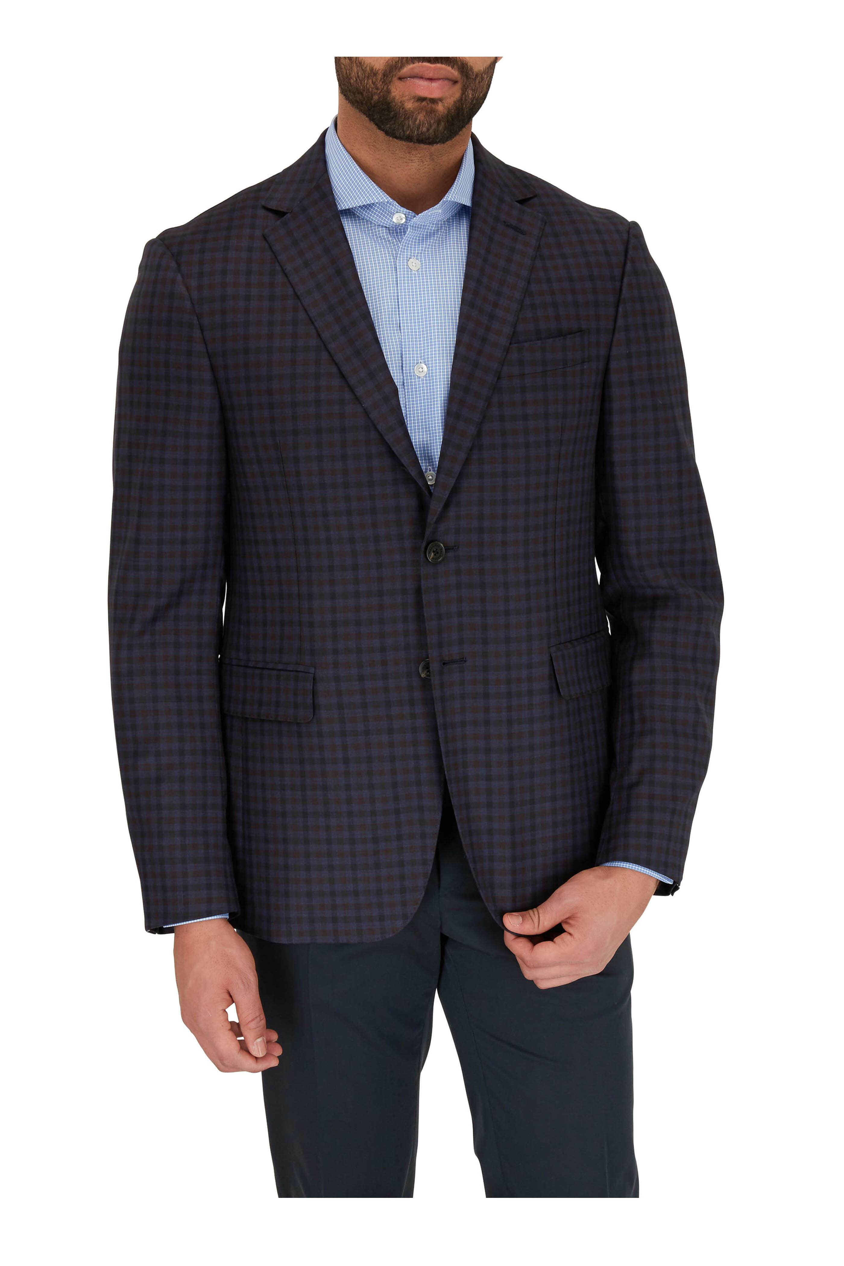 PT Torino - Navy Blue Slim Fit Pant