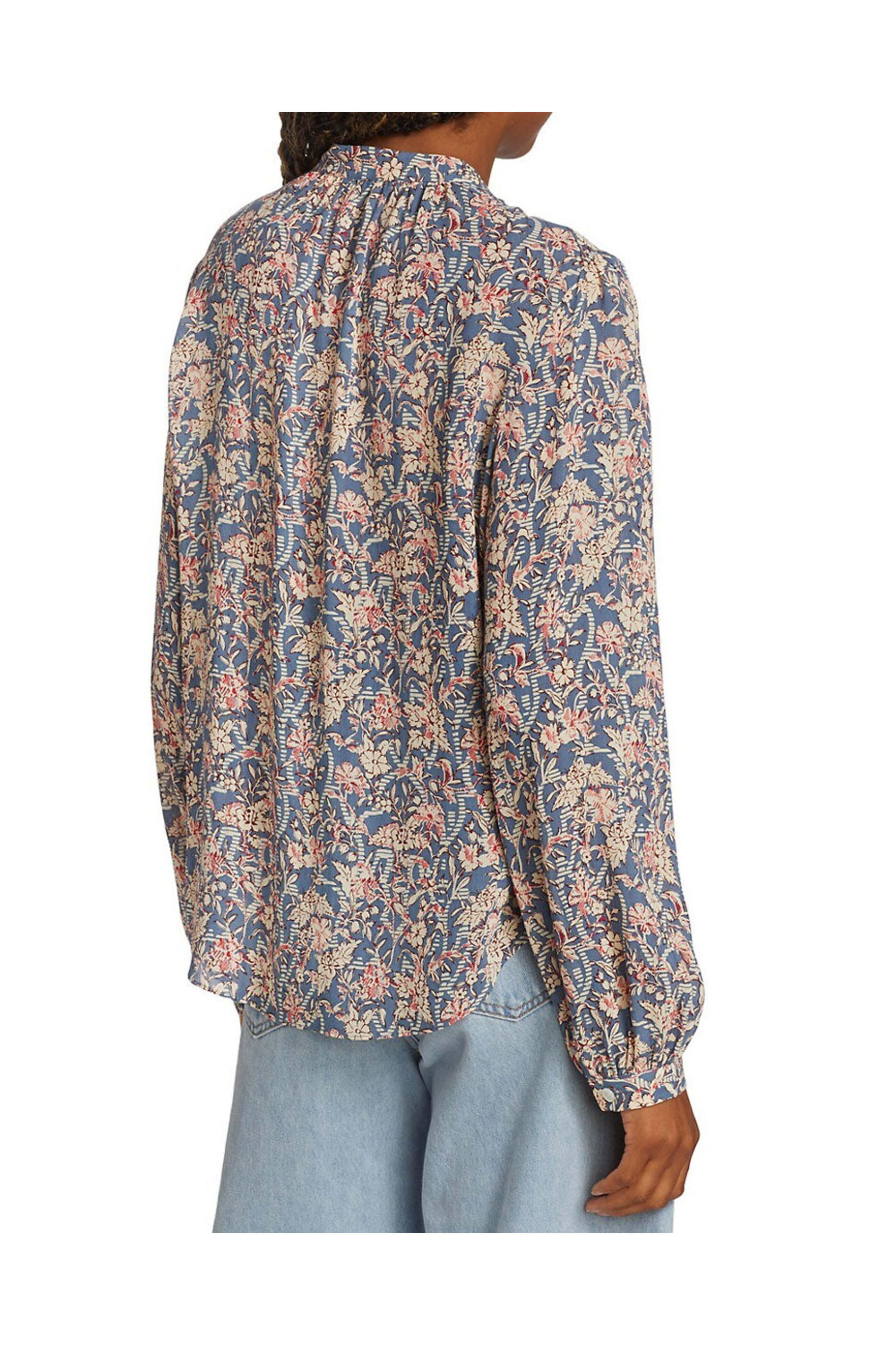 Veronica Beard - Ashlynn Top in Riviera Blue