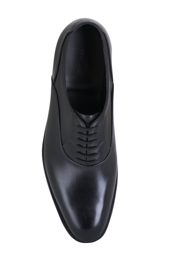 John Lobb - Edgar Black Leather Dress Shoe 