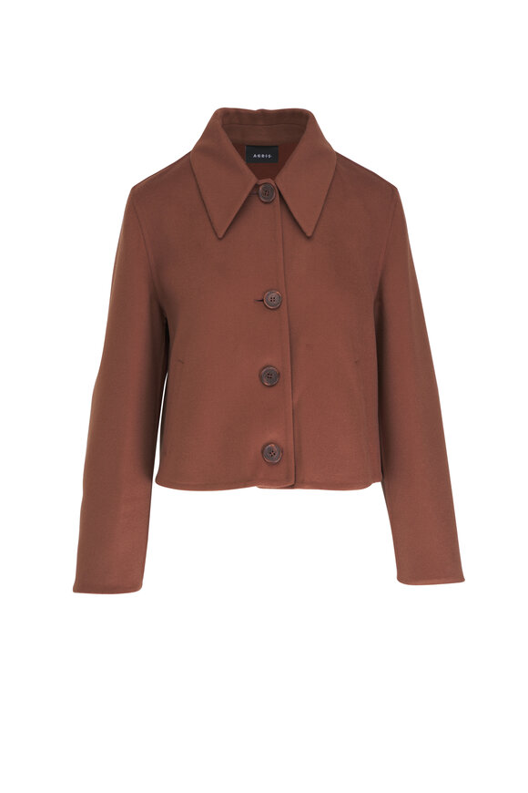 Akris Wilhem Vicuna Cashmere Short Jacket