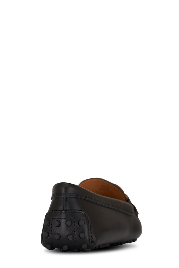 Tod's - Gommini Black Chain Driver Loafer