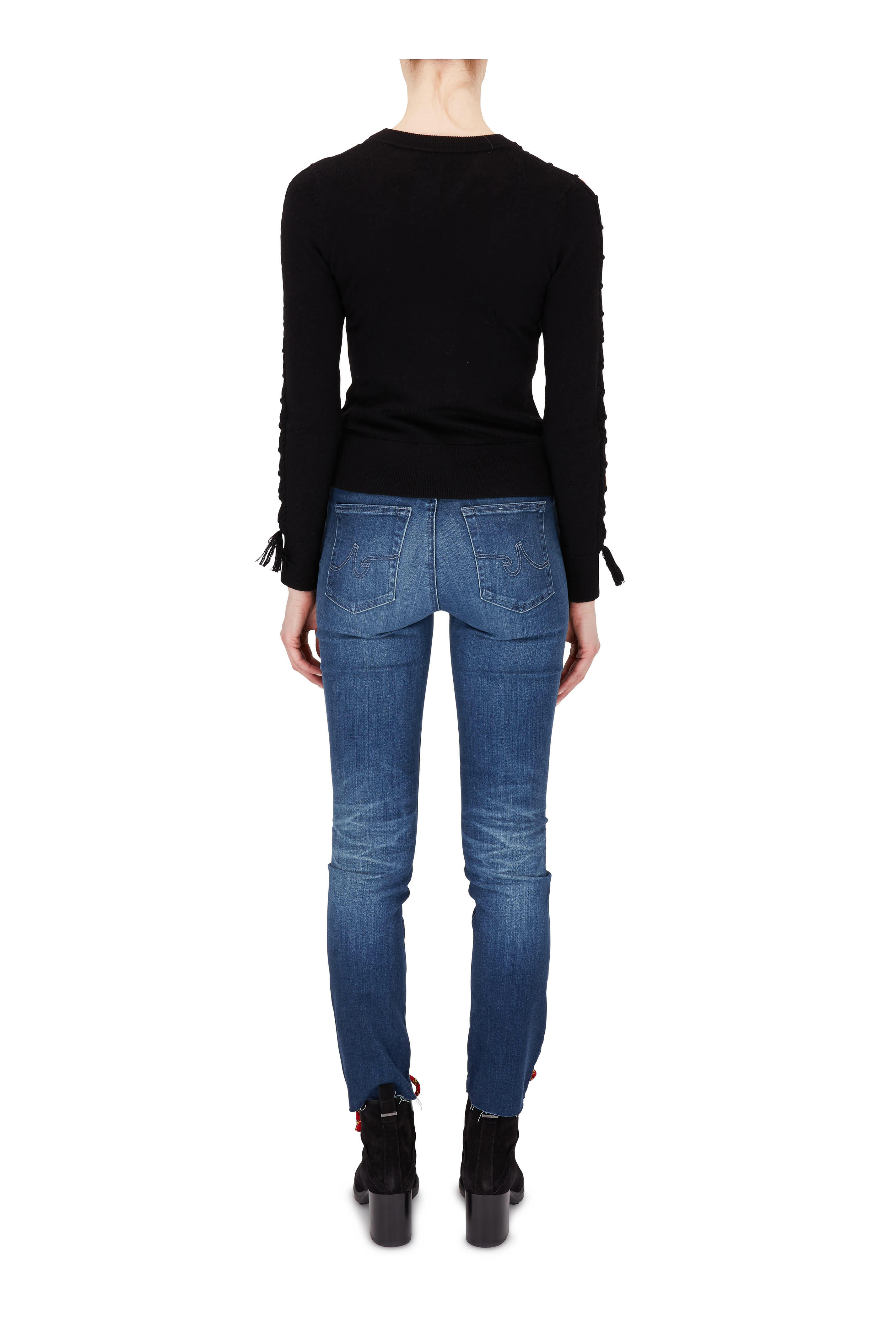 AG - Mari 12 Year Idiosyncratic High-Rise Straight Jean