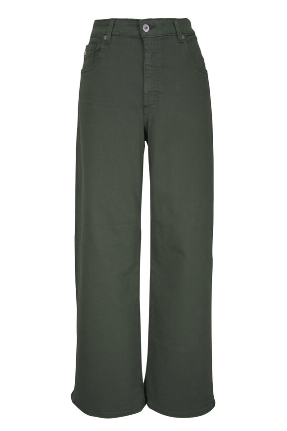 AG - The Prima Black Sateen Mid-Rise Jean | Mitchell Stores