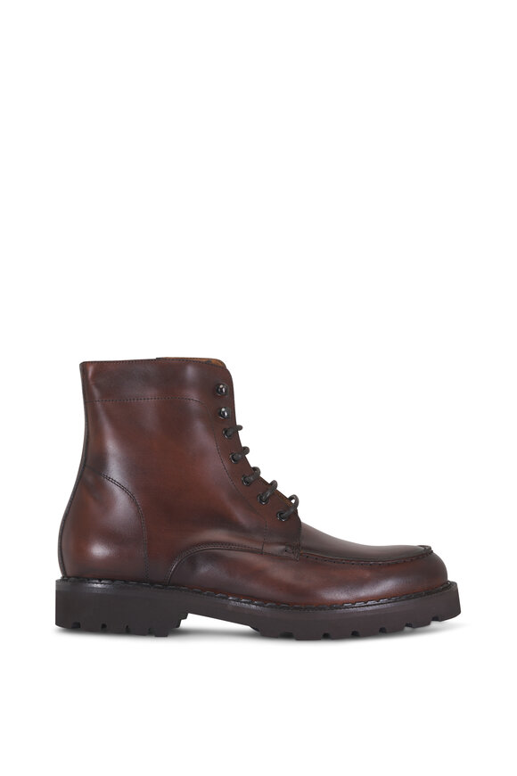 Ron White Nelson Hickory Leather Side Zip Boot - view 2