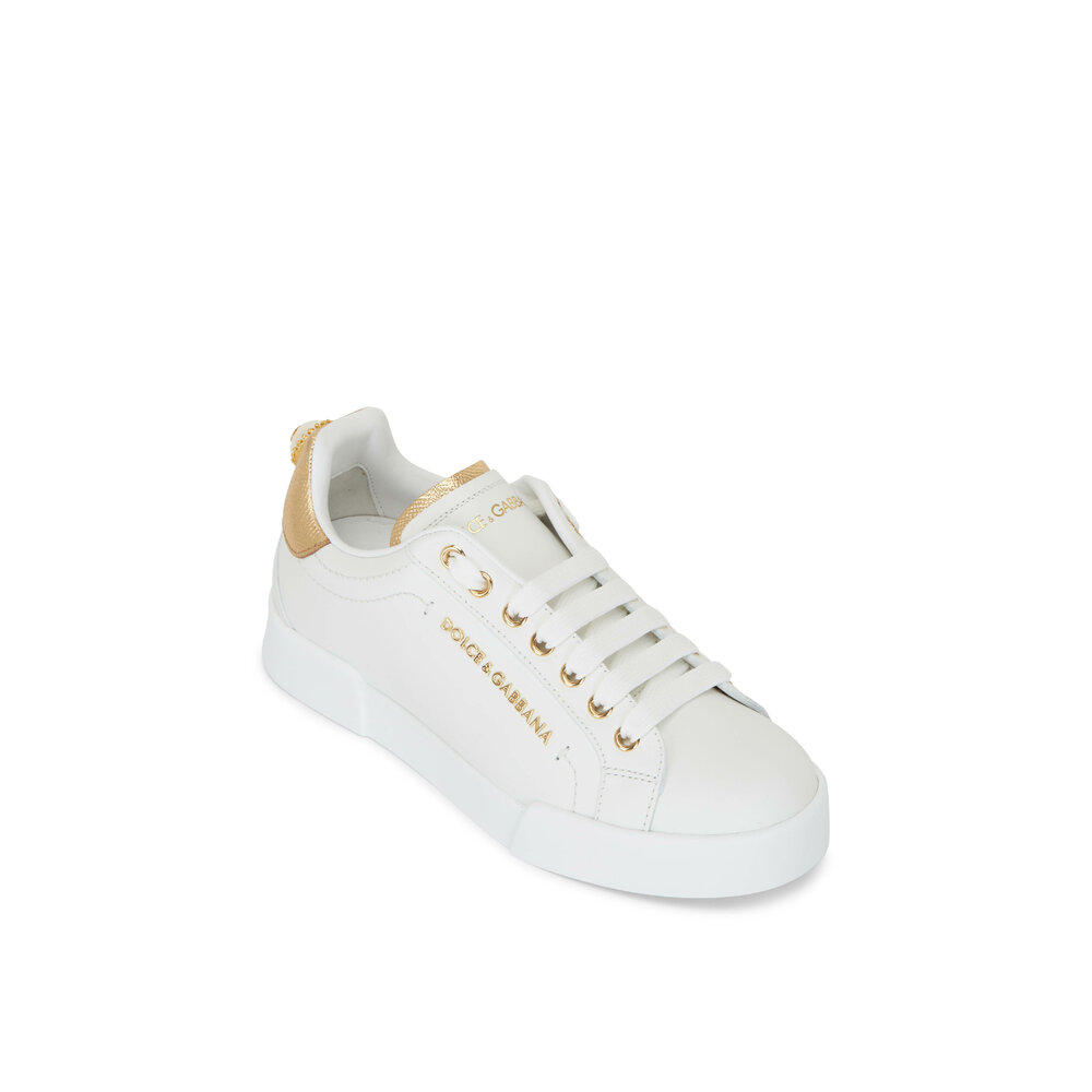 【関税＆送料込み】Dolce & Gabbana White Leather Millenials uploading-1276212-jpg20200922-