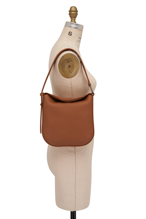 Akris - Little Anna Cuoio Leather Hobo Bag 