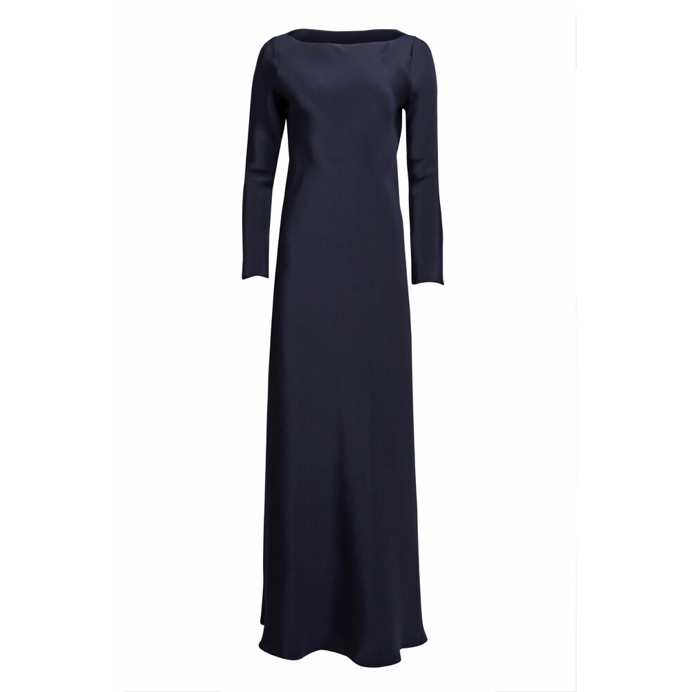 新品★フォクシーワンピースCocoon Sleeve Dress Navy 40 WB_CC_HR_CL134086015-
