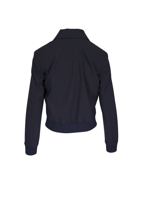 Akris Punto - Navy Blue Bomber Jacket