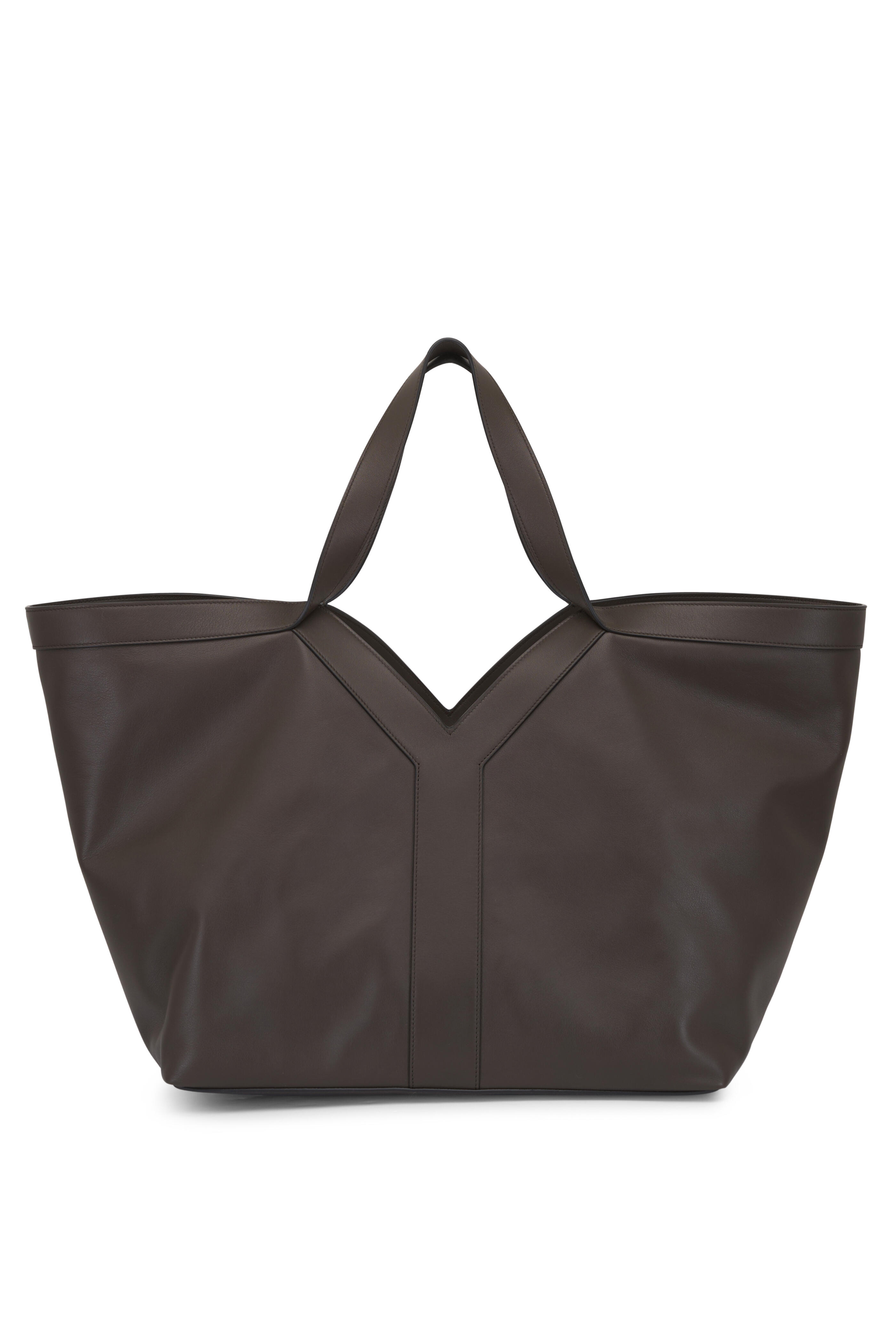 Saint Laurent - Y Light Musk Leather Tote