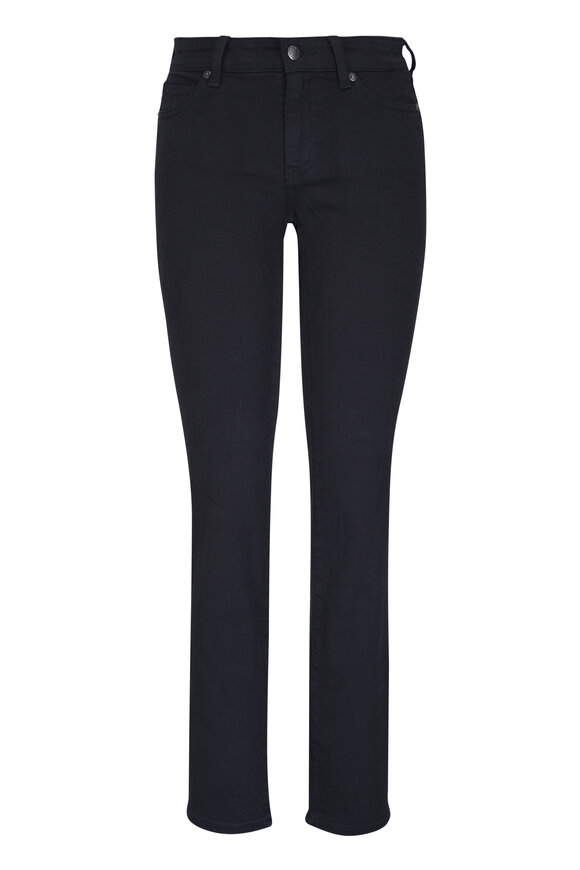 AG Sandra Black Low-Rise Straight Jean - view 1