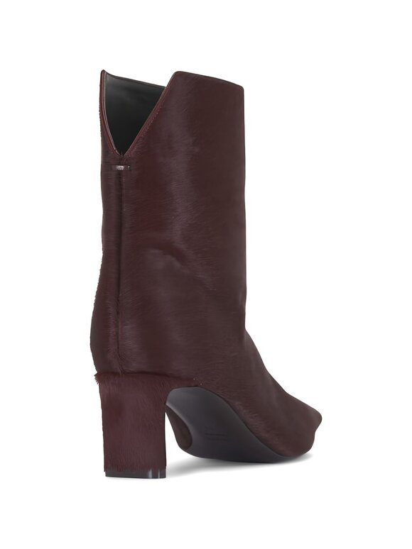 Khaite Ona Red Mahogany Ankle Boot, 55mm - view 7