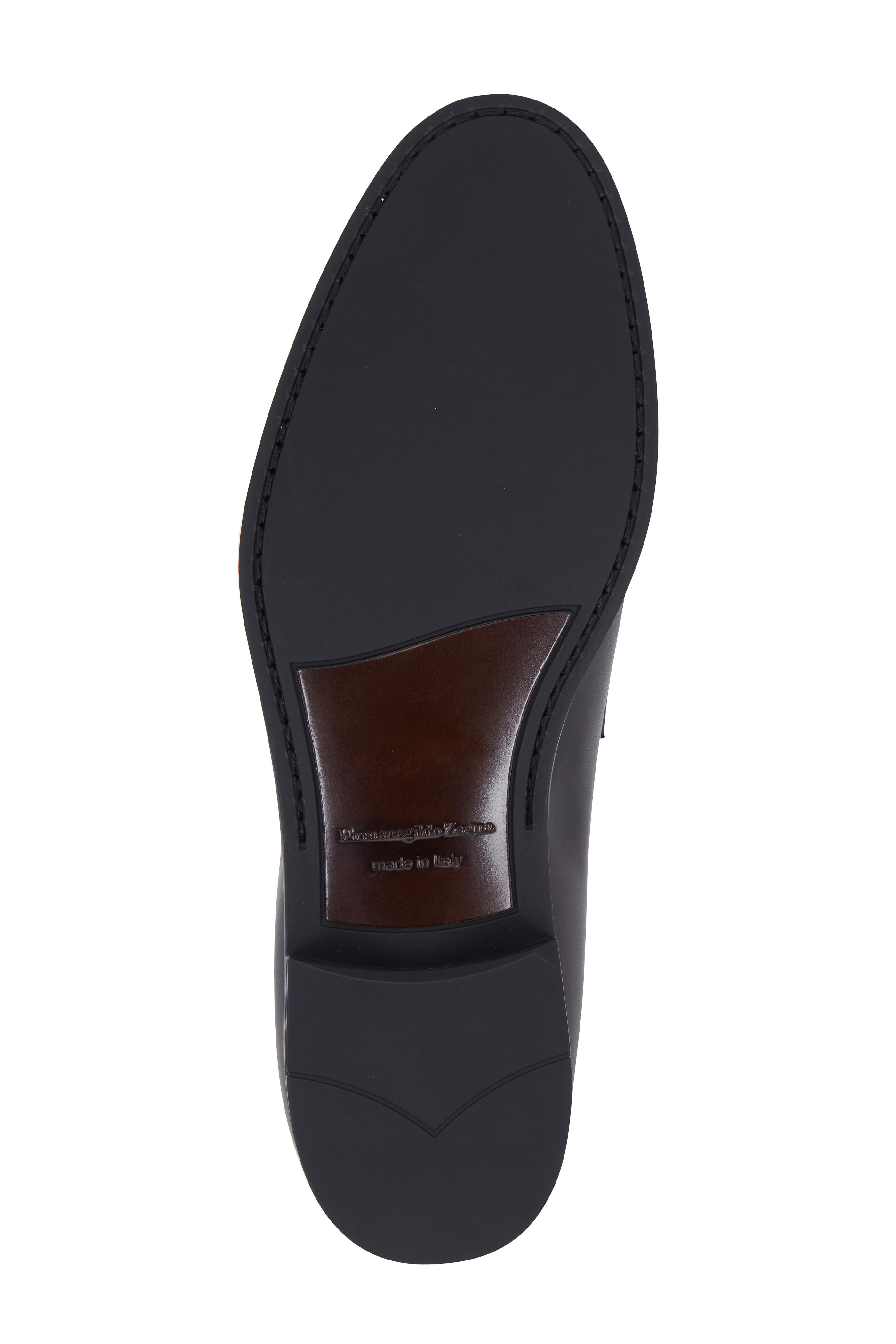 Zegna - Siena Flex Black Leather Loafer