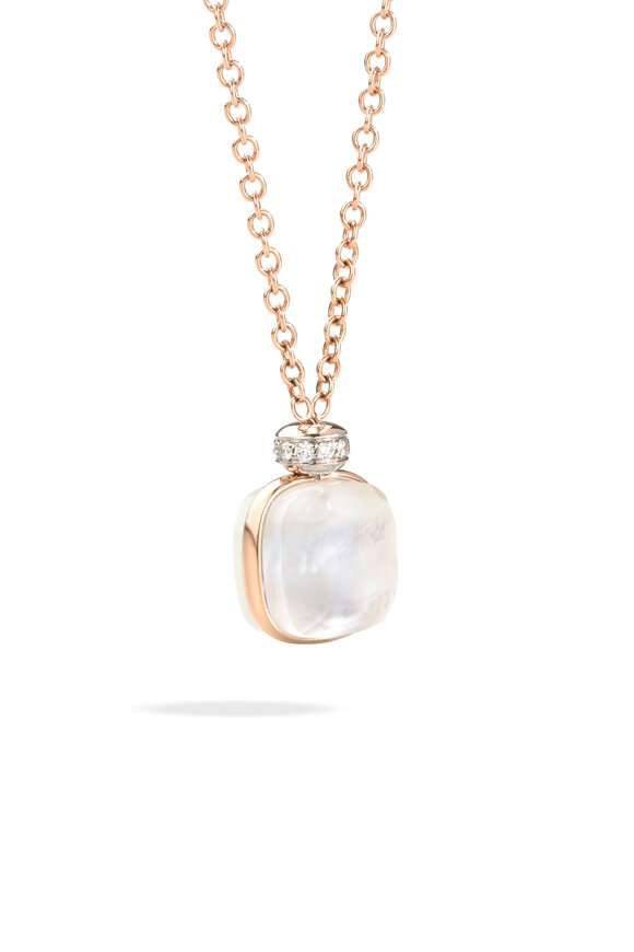 Pomellato - Nudo Diamond Topaz & Mother-of-Pearl Necklace