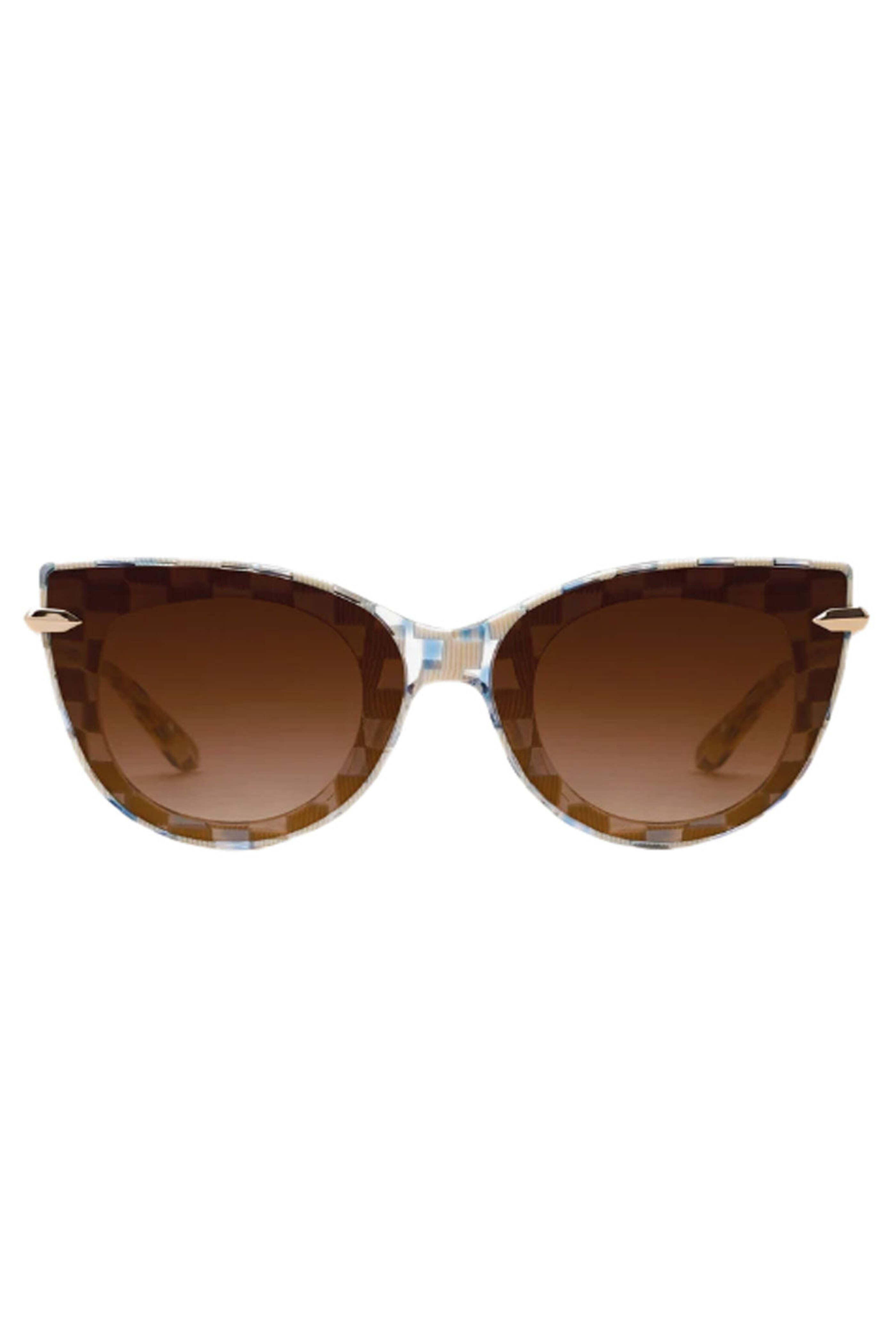 Krewe - Laveau Nylon Sunglasses in Gingham