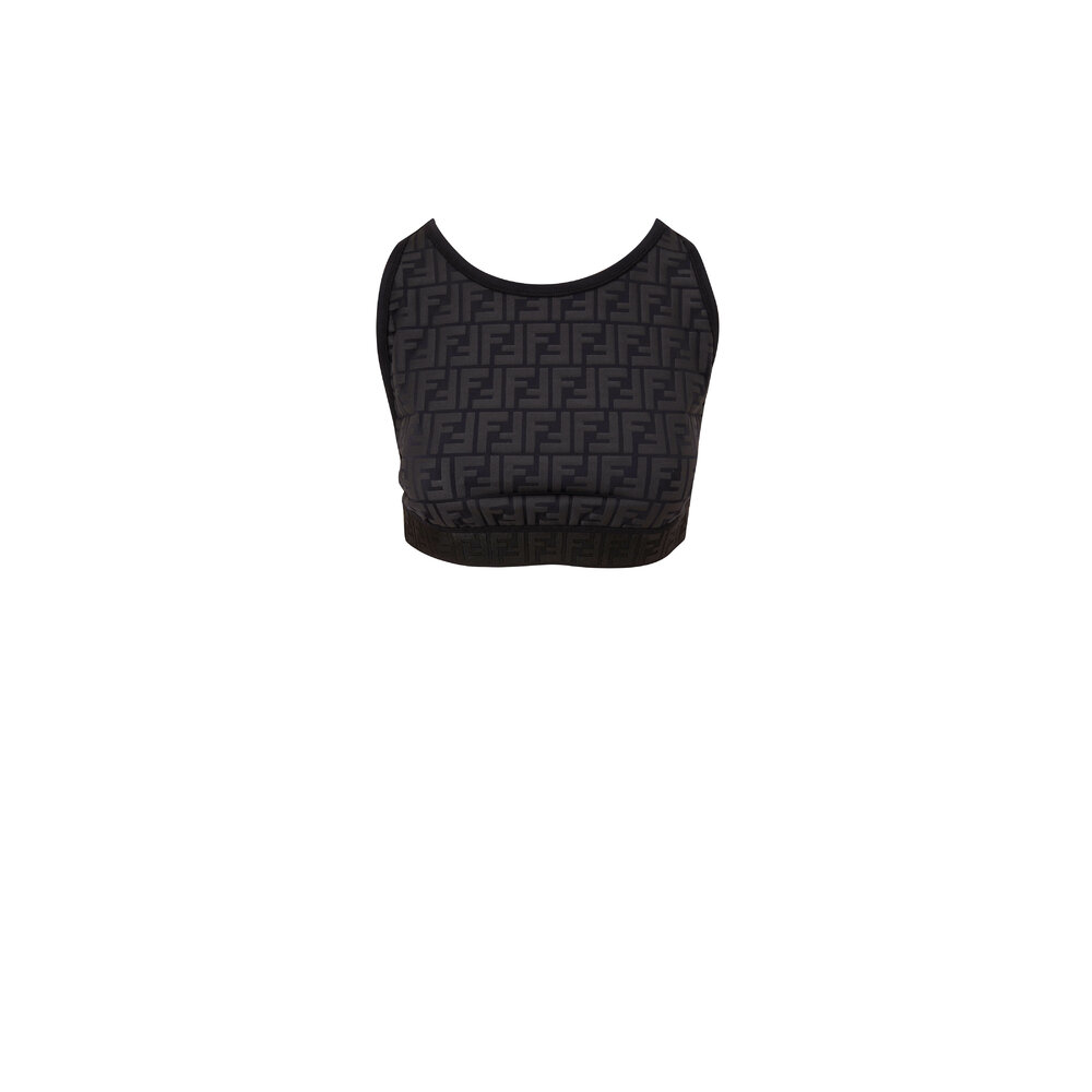 FENDI - フェンディ FENDI トップス コットン ホワイト ブラック