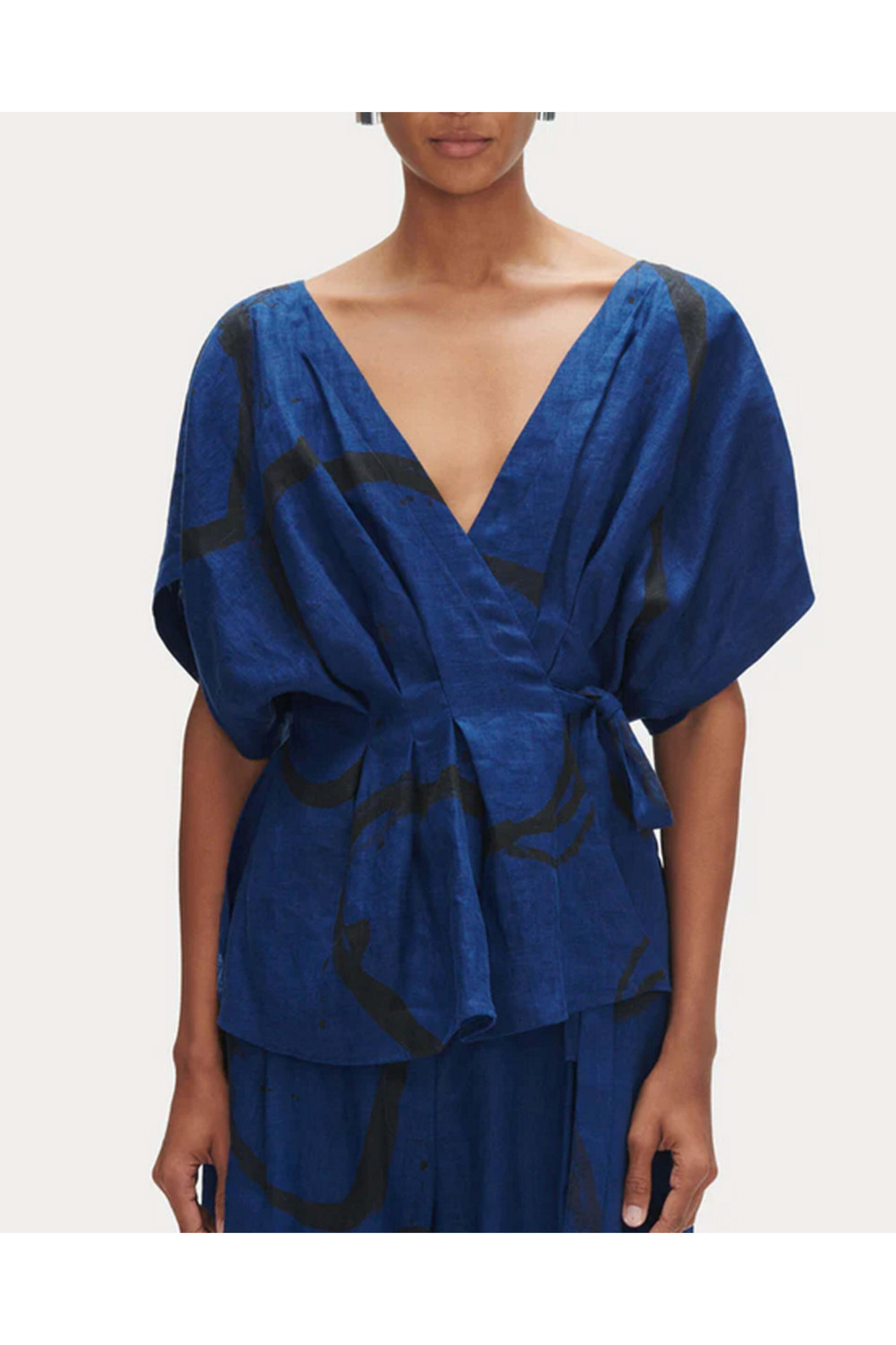 Rachel Comey - Navy Vattene Top