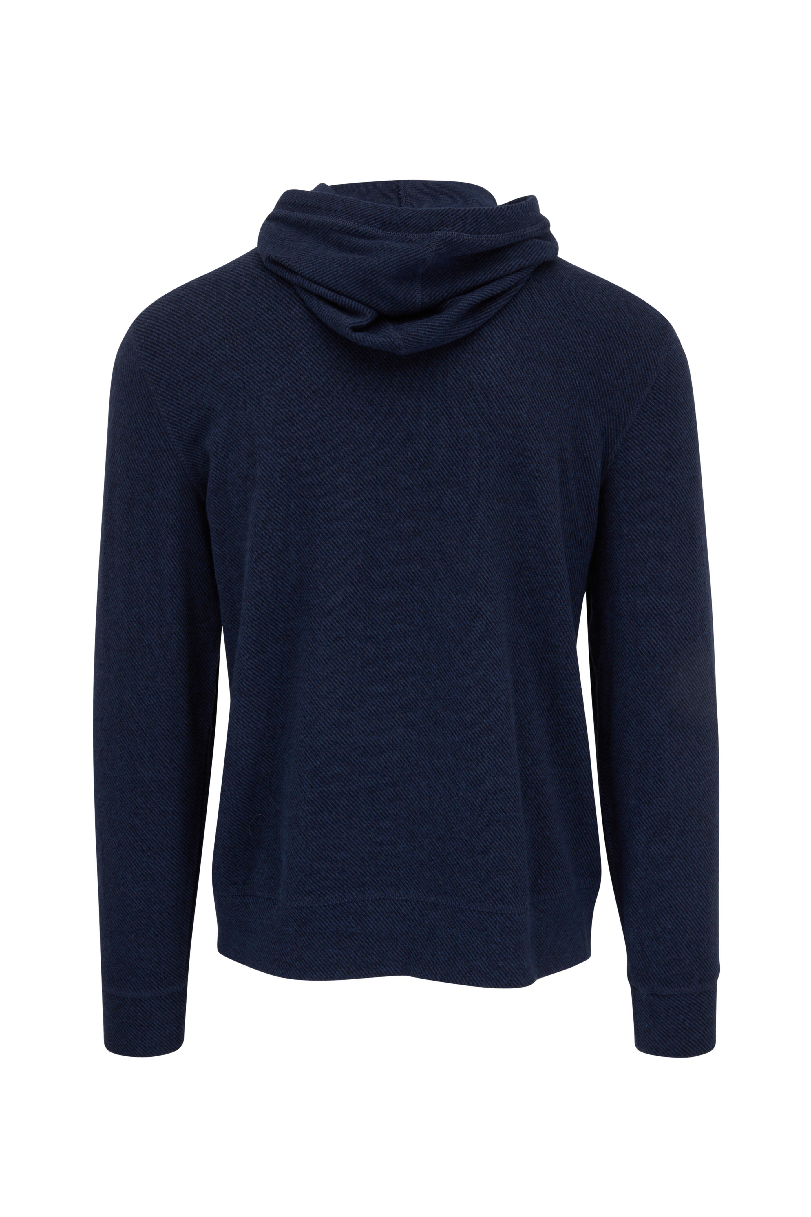 Faherty Brand - Legend Navy Twill Hoodie