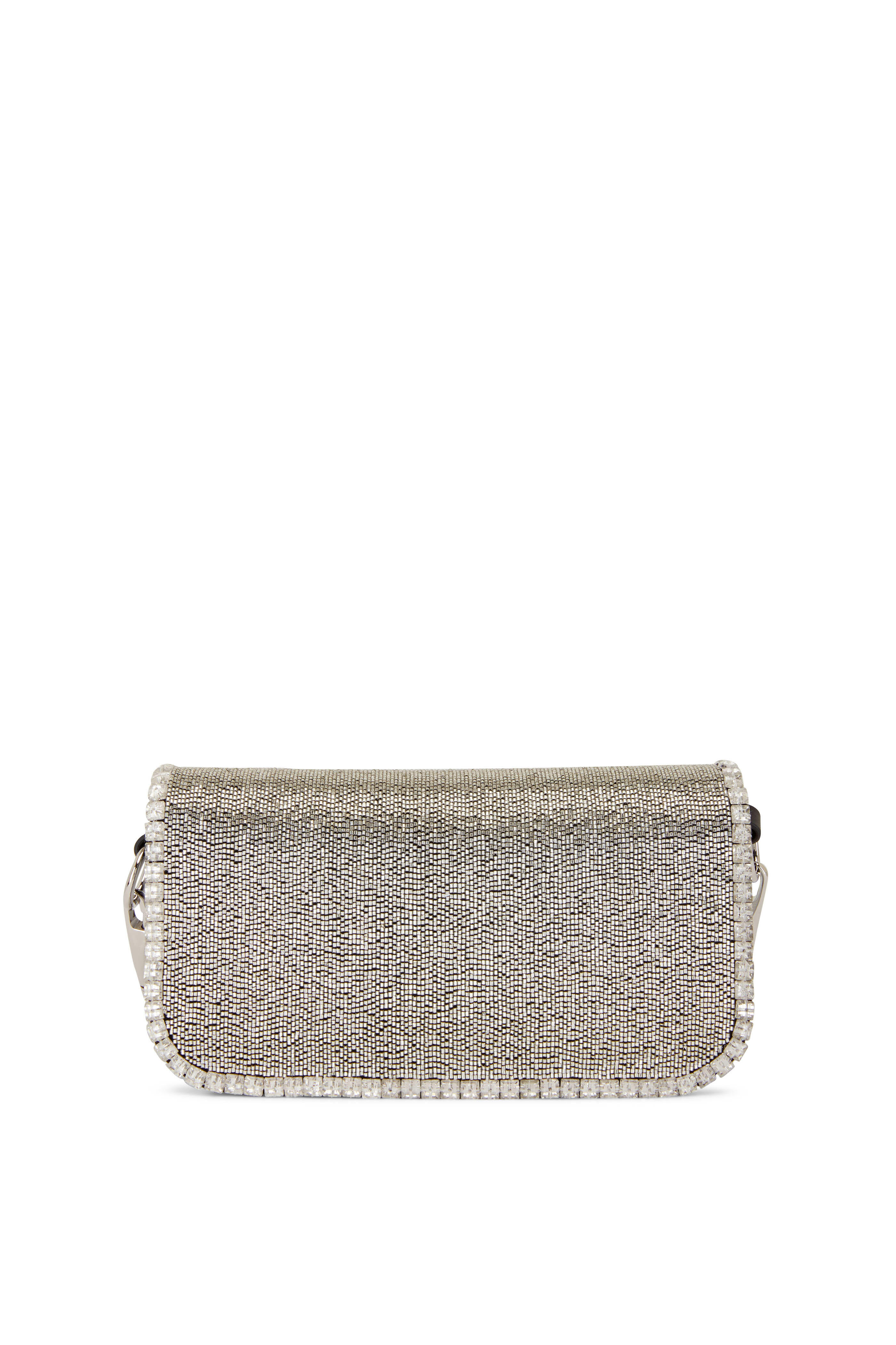 Valentino Garavani - Small Locò Embellished Leather Shoulder Bag