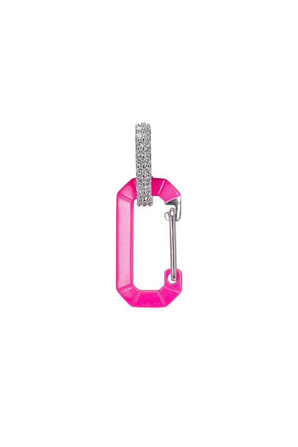 Eera Small Chiara Pink Earring