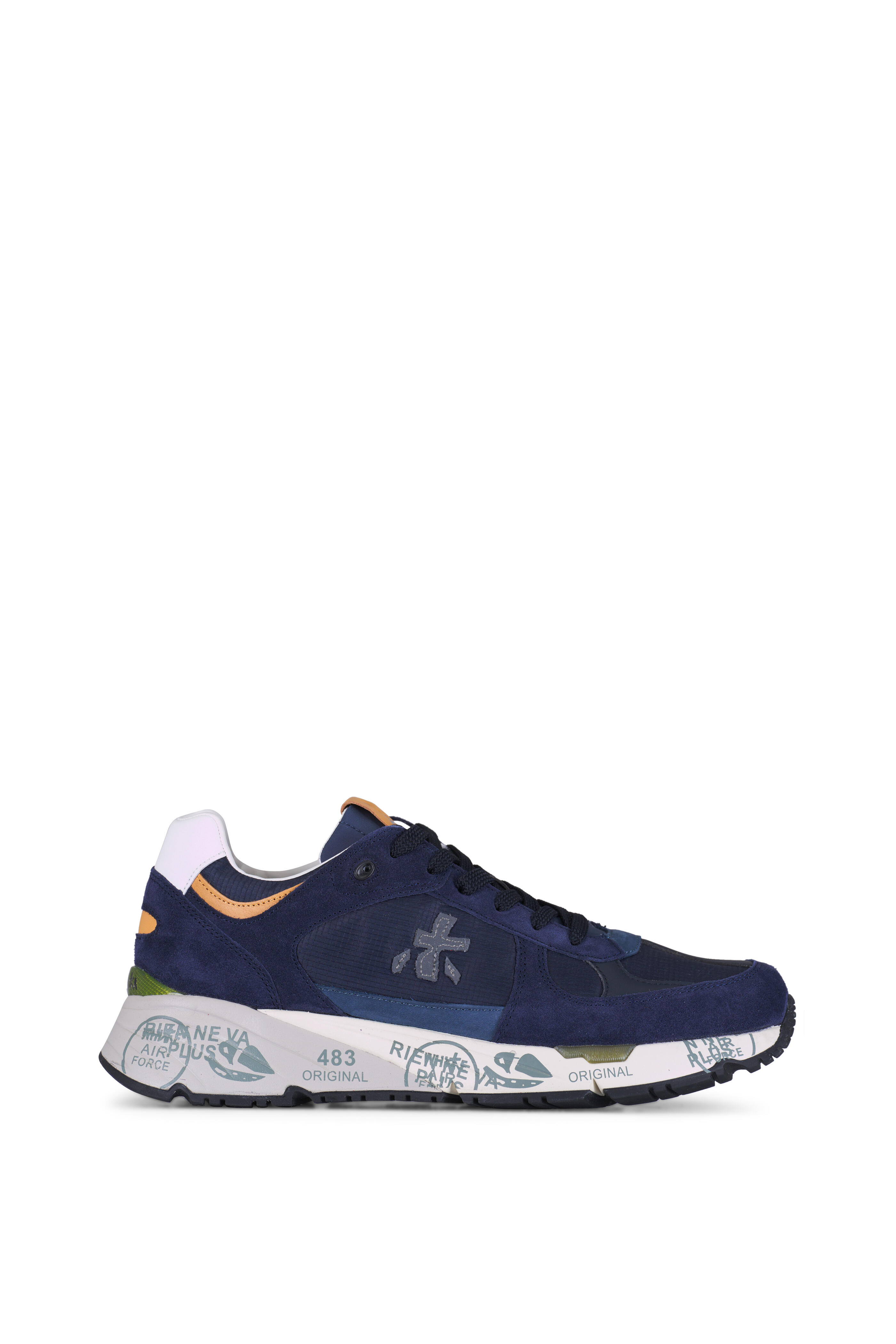 Premiata - Mase Navy Blue Sneaker | Mitchell Stores