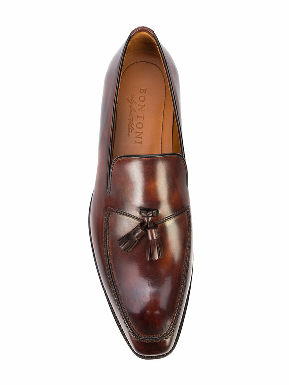 Bontoni - Giovanni Wood Leather Loafer