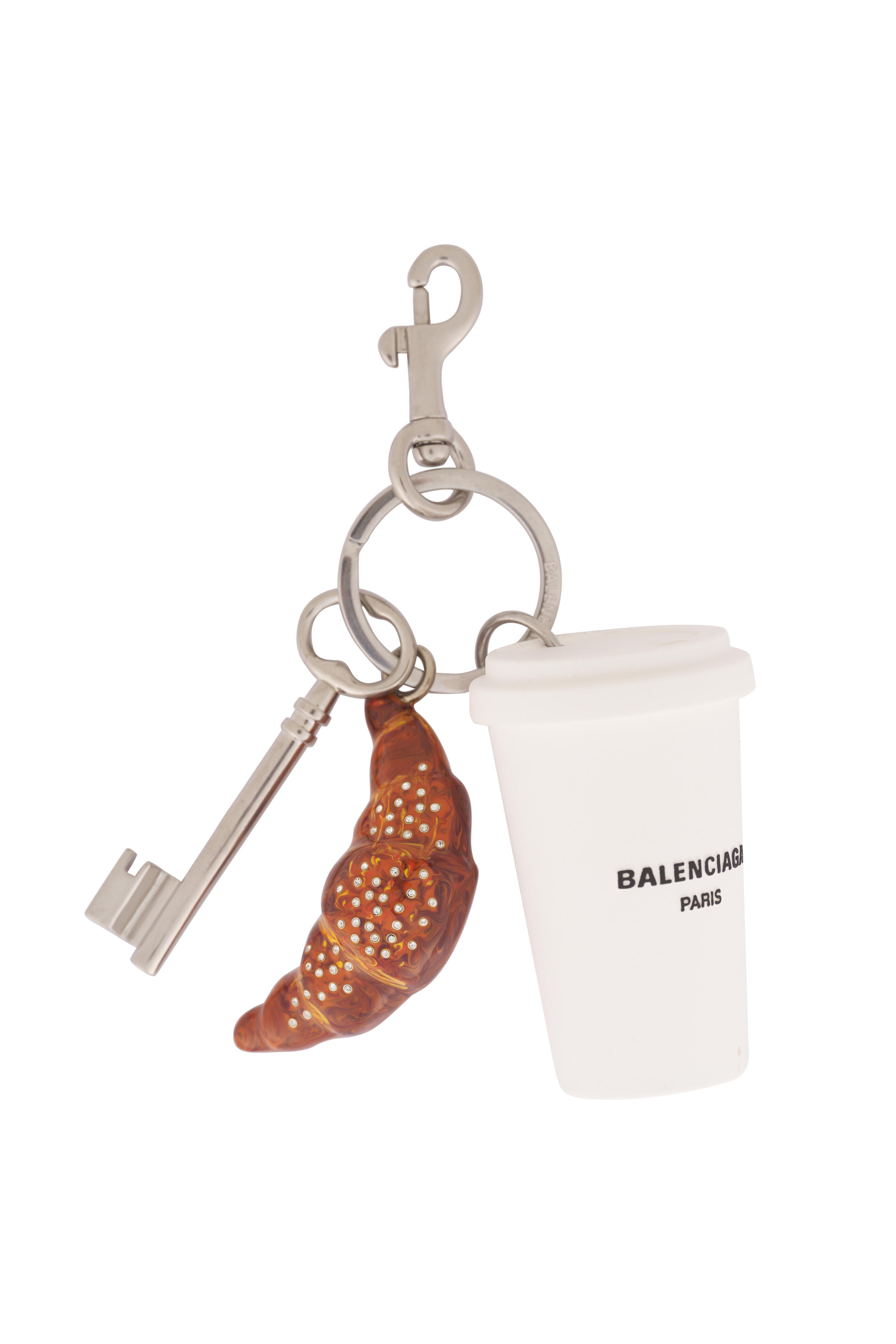Balenciaga - Croissant & Coffee Cup Key Chain - view 1