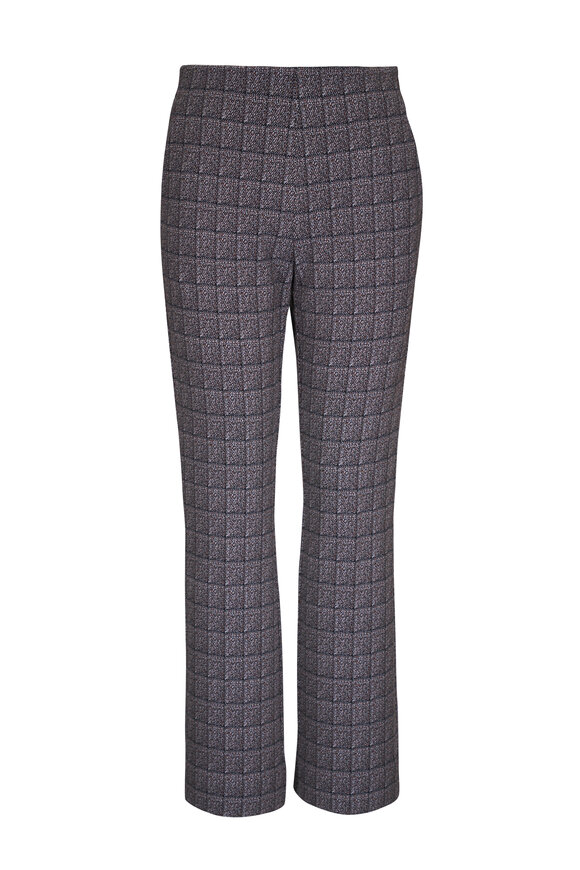 Odeeh Wool Black Copper Straight Pants