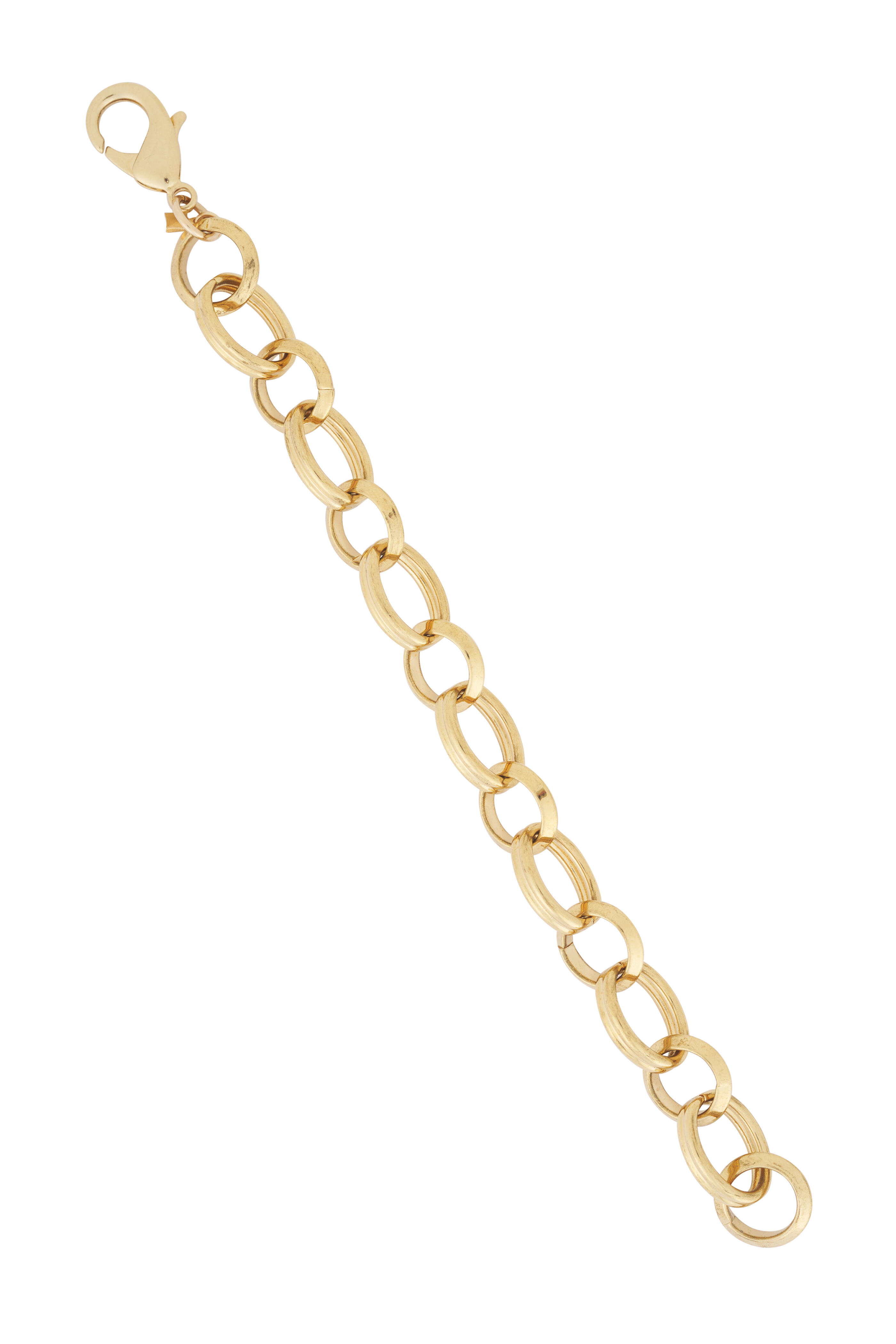 Cristina V. - Chunky Circle Oval Link Bracelet