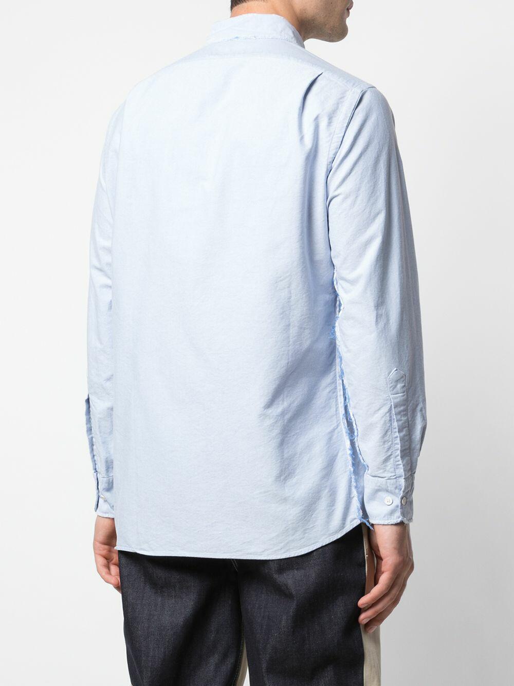 Rowing Blazers - Blue Distressed Oxford Sport Shirt