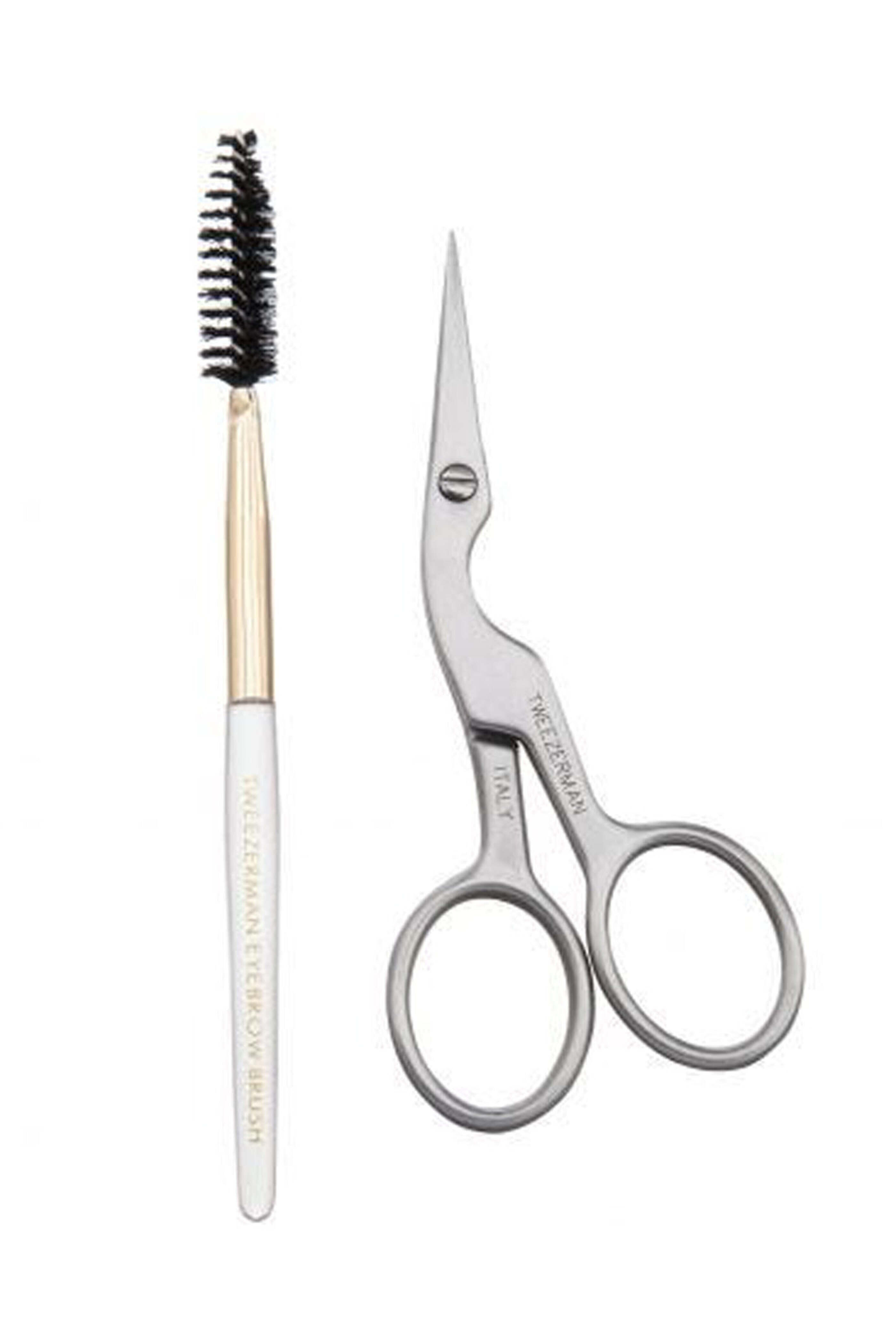 Tweezerman - Tweezerman Brow Shaping Scissors & Brush