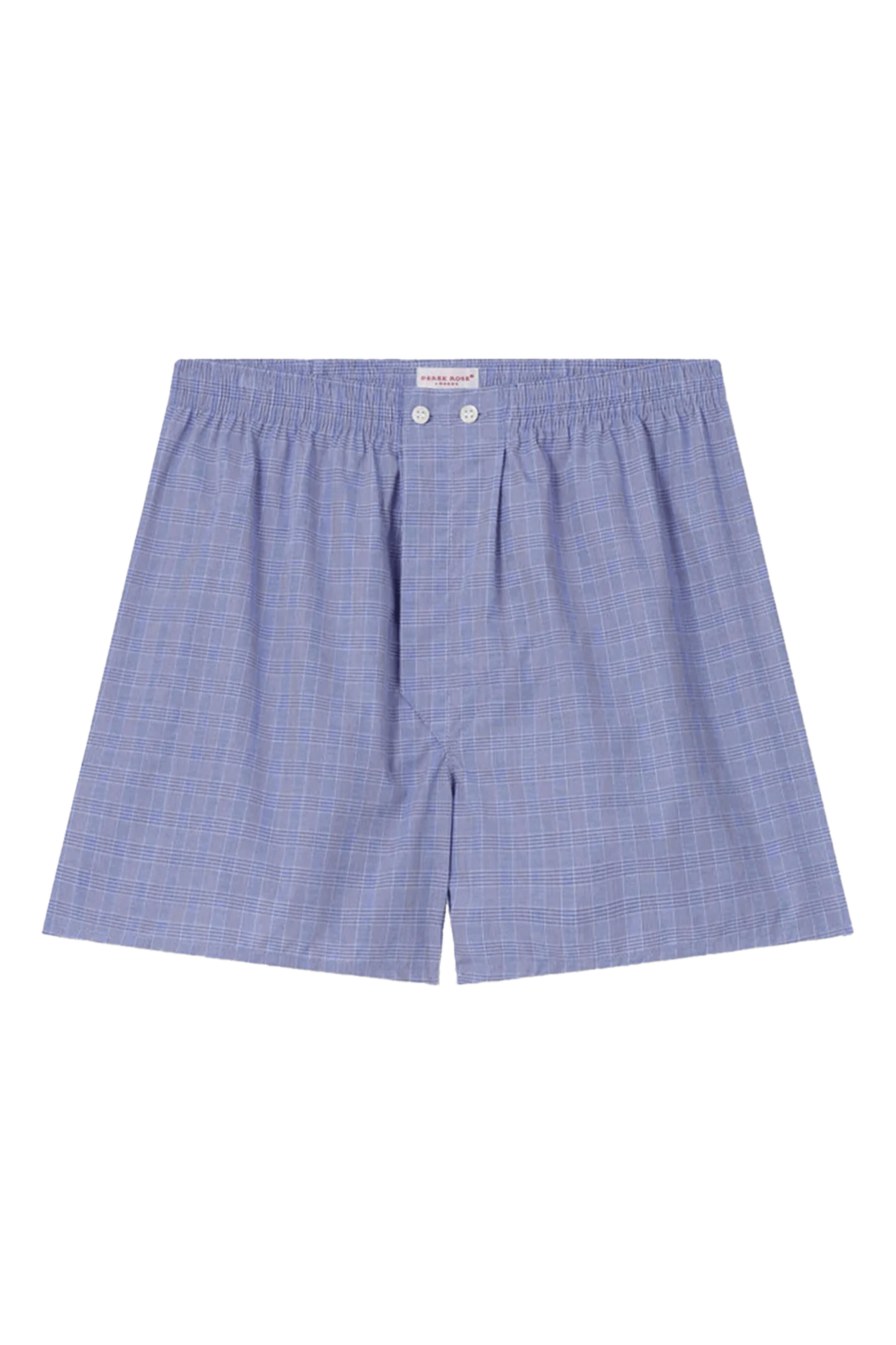 Derek Rose - Blue Pure Cotton Classic Fit Boxer Short