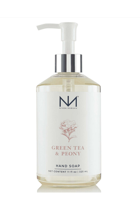 Niven Morgan Green Tea & Peony Hand Soap - view 1