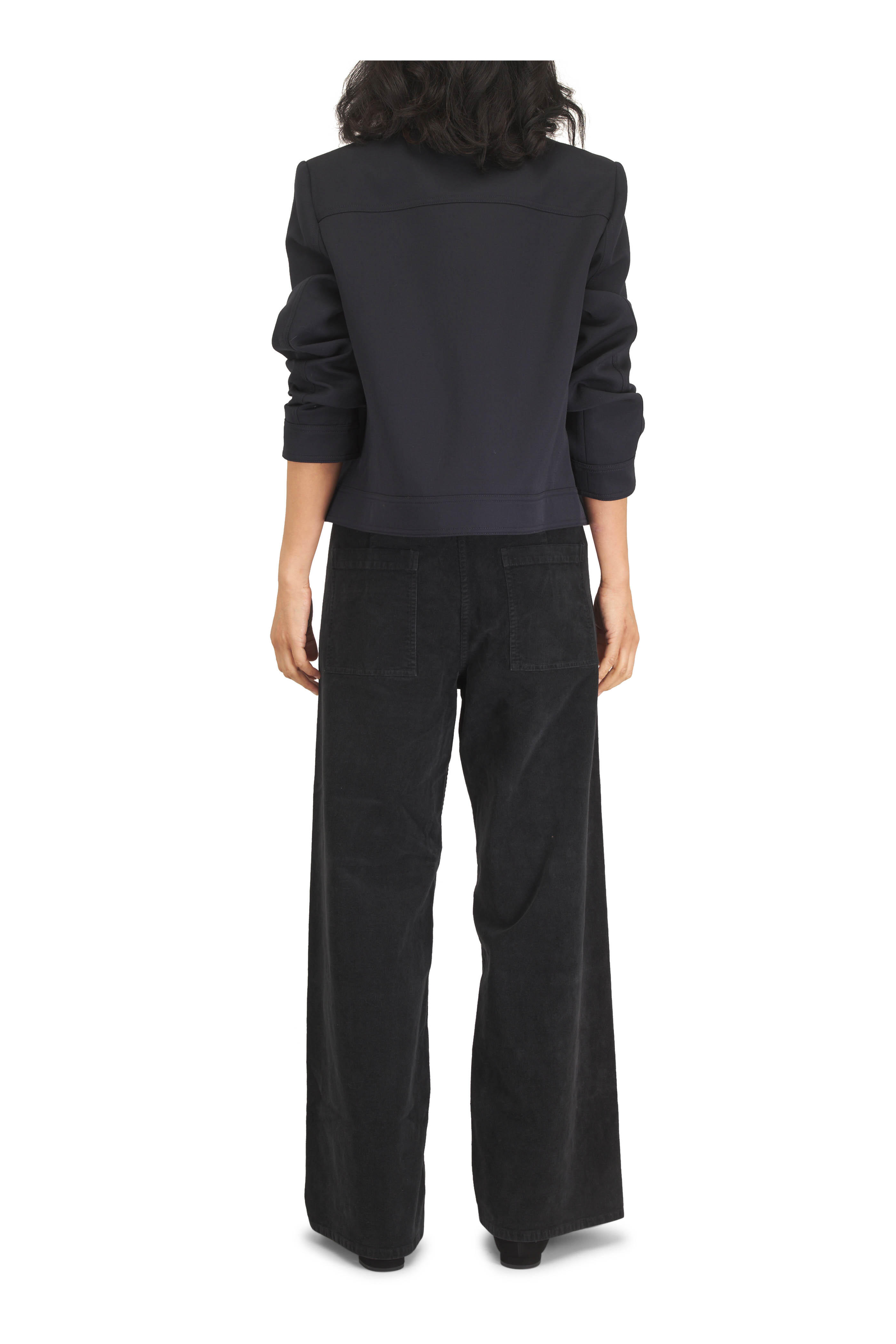 Nili Lotan - Megan Carbon Corduroy Pant - view 4