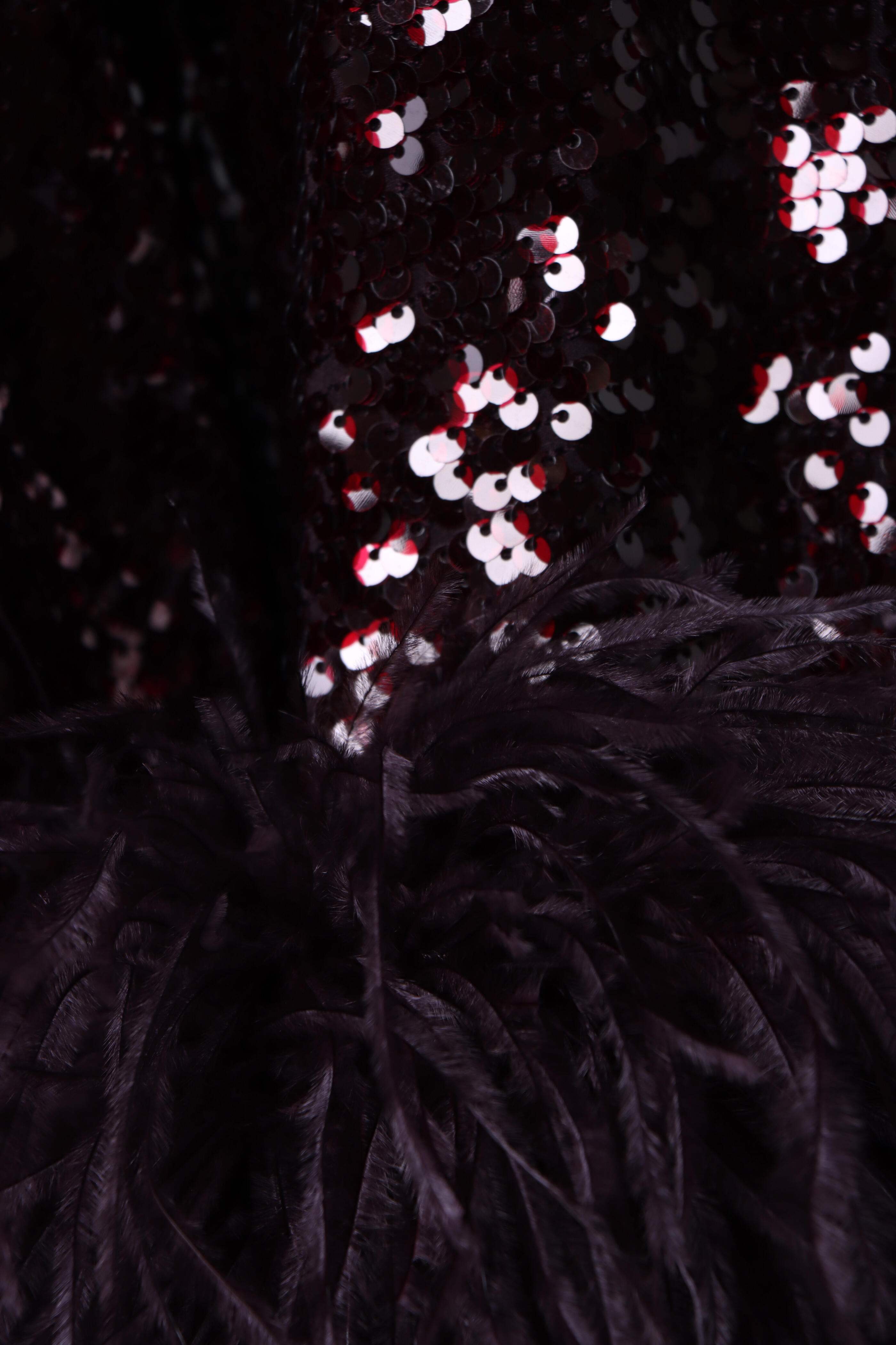 LaPointe - Mulberry Sequin Shift Dress