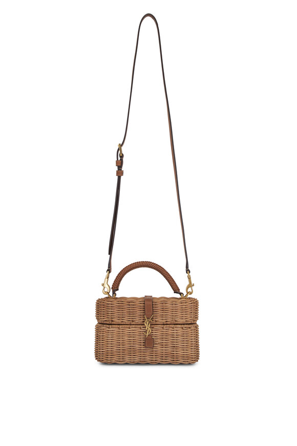 Saint Laurent Gaby Osier Vanity Bag