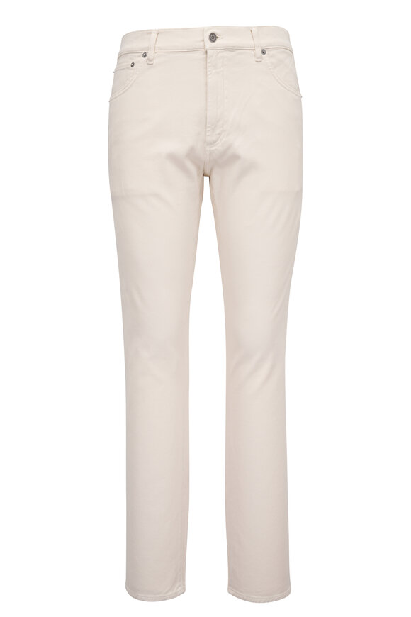Ralph Lauren Purple Label Cream Slim Fit Stretch Twill Pant