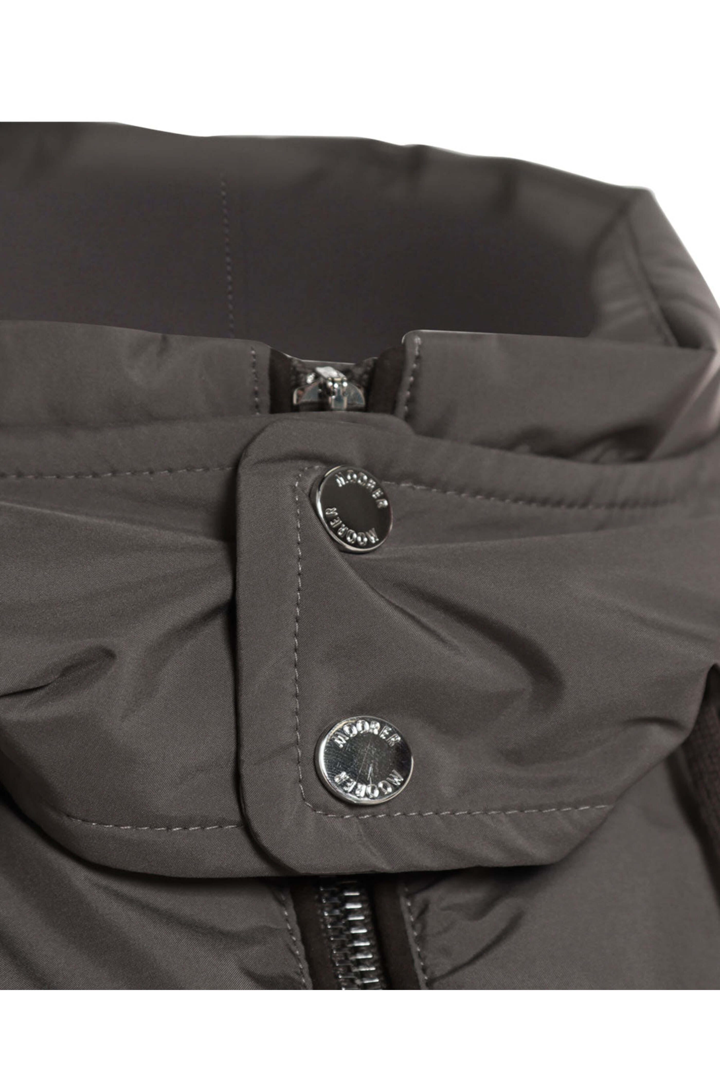 Moorer - Mink Evan Convertible Hooded Zip Jacket