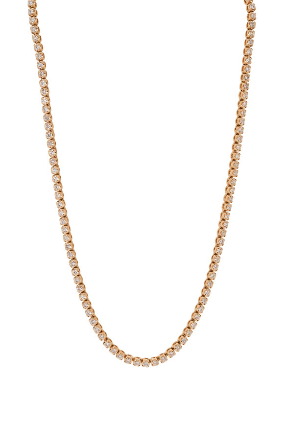 Lowy & Co - Diamond Crown Set Tennis Necklace