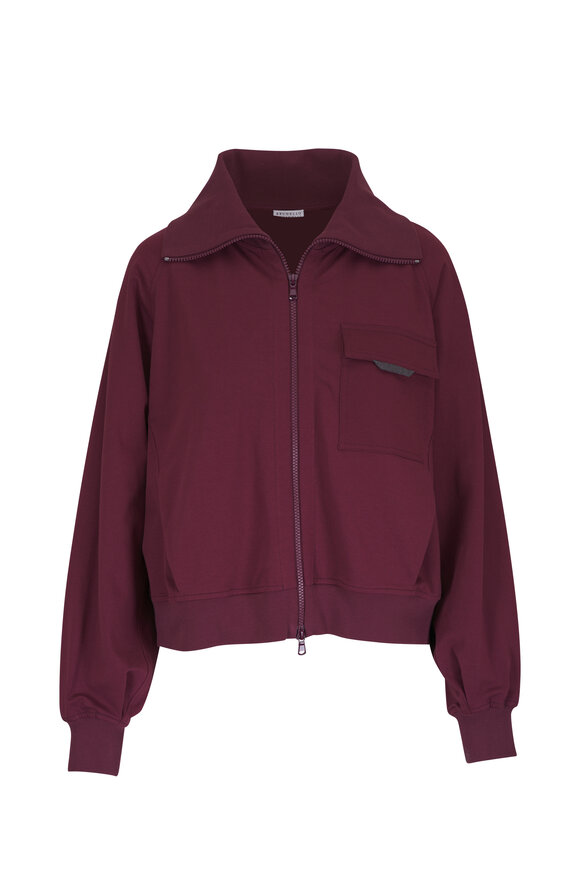 ジャケット BRUNELLO CUCINELLI Woman Jacket Pink MFRAN7896 C134 Brunello Cucinelli - Denim Jacket - Pink Brunello Cucinelli