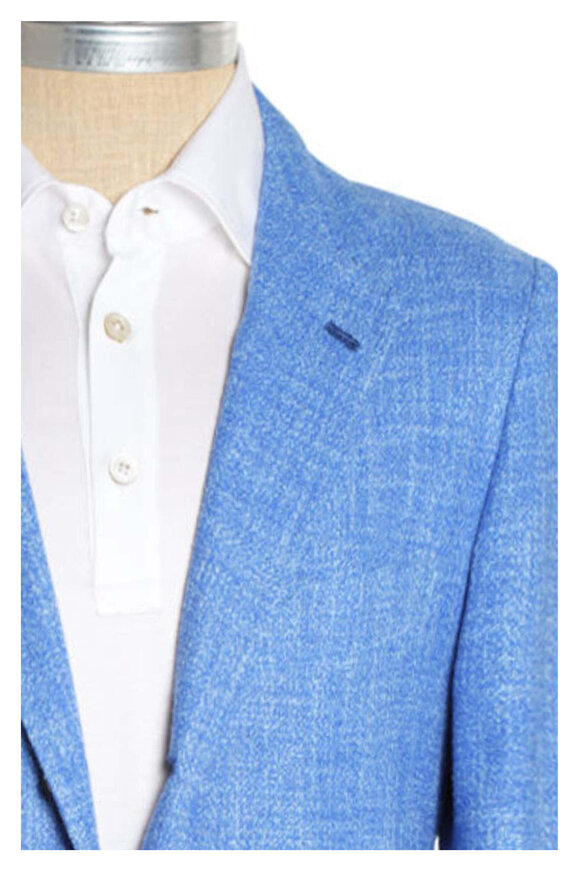 KNT Electric Blue Donegal Sportcoat