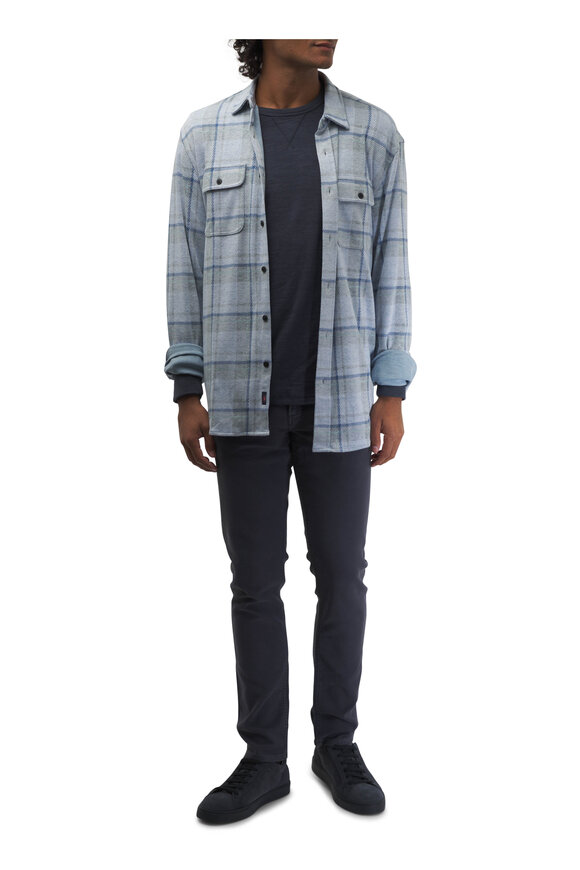 Faherty Brand - Legend Maine Sky Flannel Shirt 