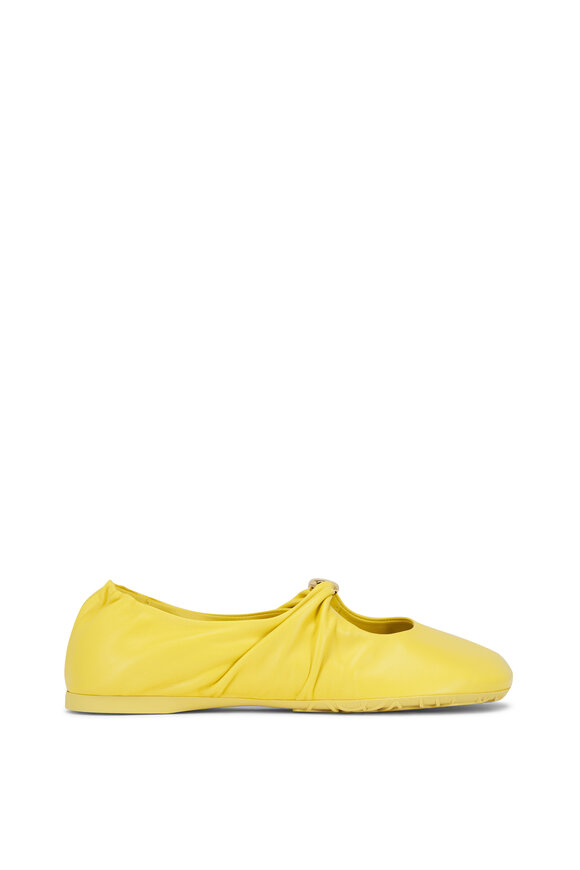 Loewe Dandelion Soft Leather Ballerina Flat - view 3