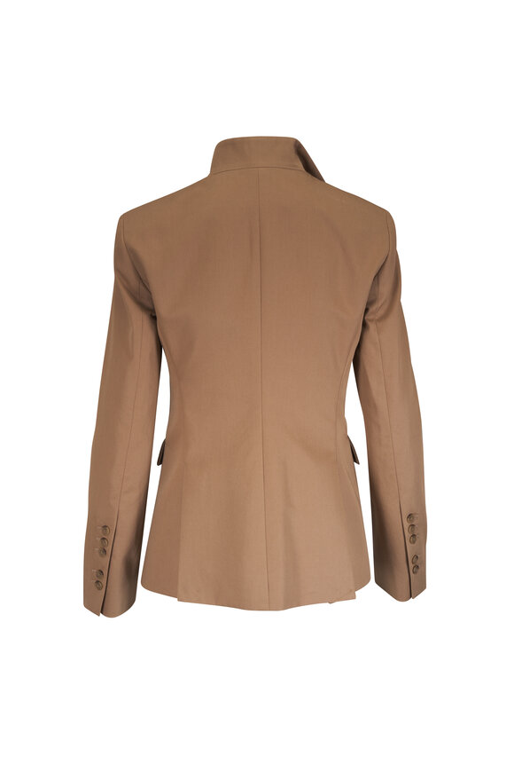 TWP The Double Take Khaki Chino Twill Jacket - view 2