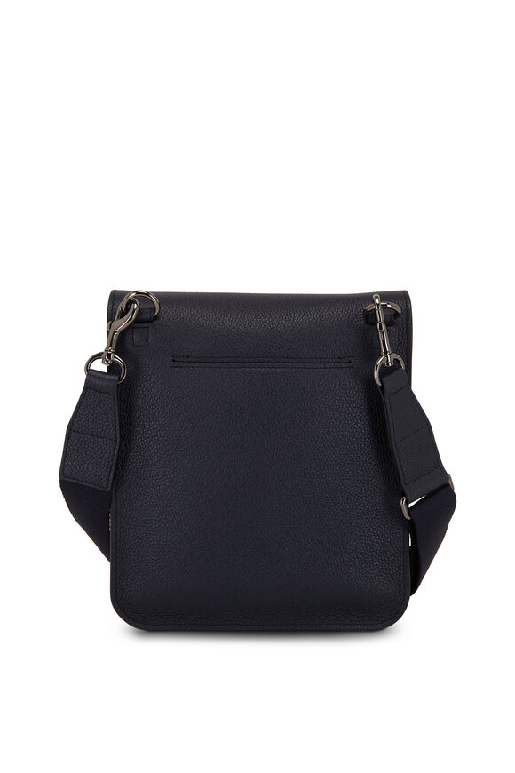 Akris - Small Anouk Denim Leather Messenger Bag