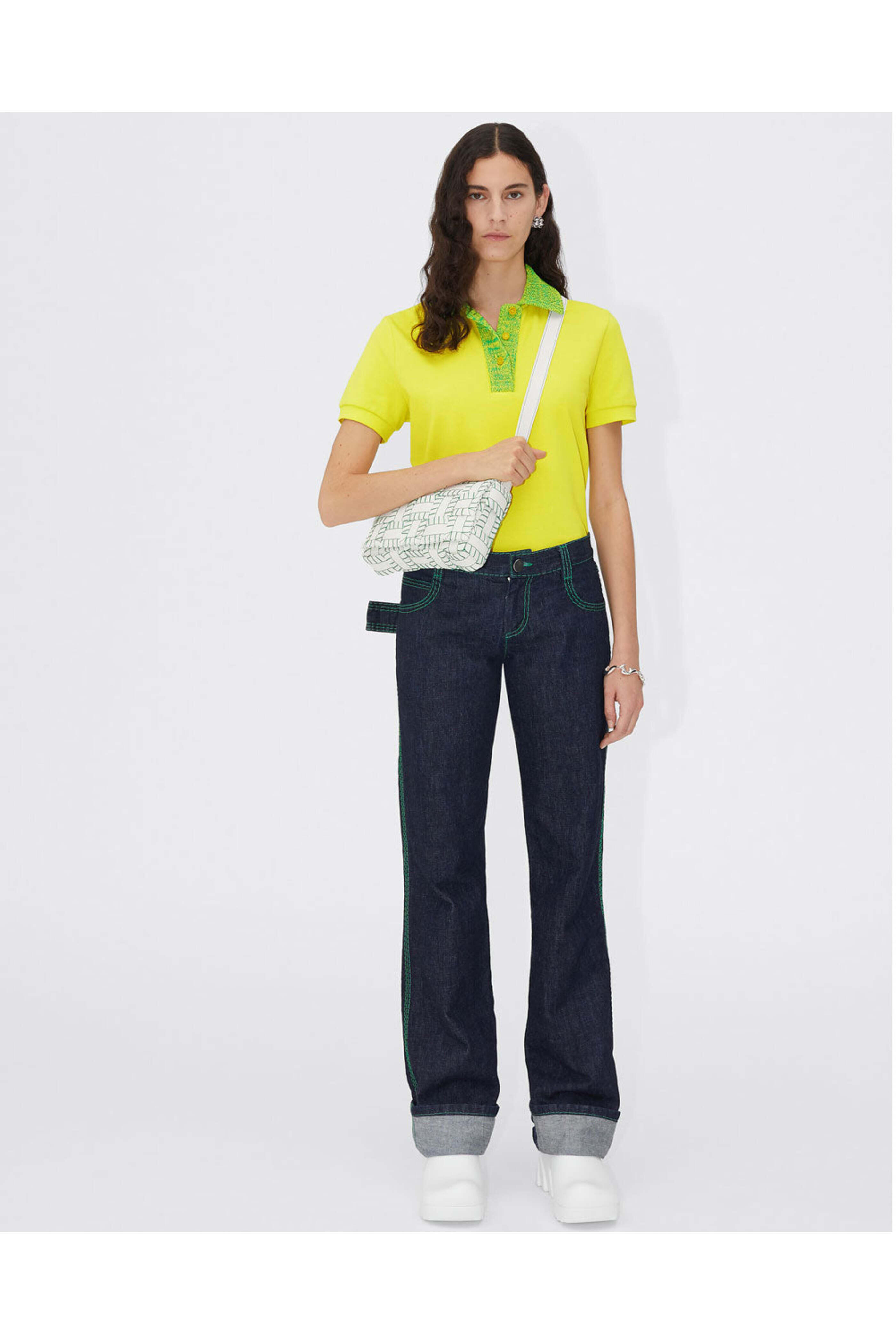 Bottega Veneta - Cassette Overlock Stitch Crossbody Bag in